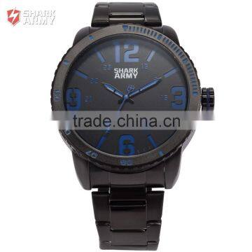 Stainless Steel Sport Military Mens Quartz Analog Watch