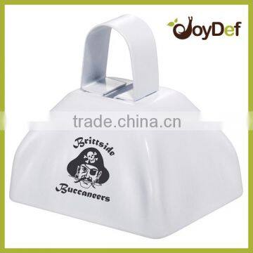 3 inch cow bell customized logo branded promotional race cowbell