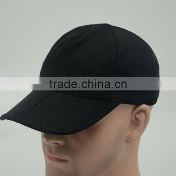 high quality running cap,black running cap