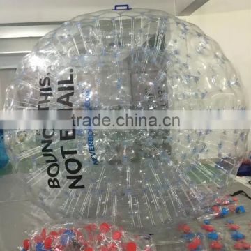 Pure transparent zorb/zorb ball/zorb balls for sale