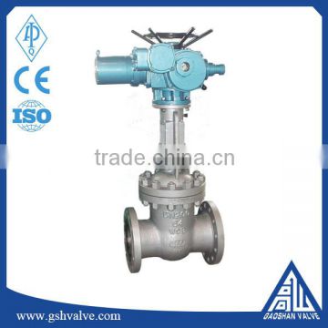 WCB electric operated flange end gate valve