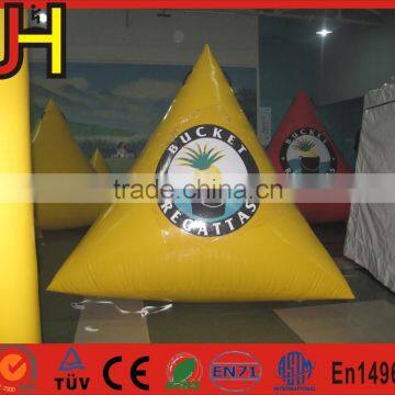 Wholesale Cheap Inflatable Branded Triangle Water Buoy photo-2