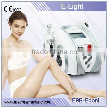 E9B portable e-light/IPL 640nm hair removal / RF skin care beauty machine