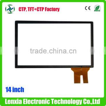 Factory price capacitive touch screen 14 inch for cash machine