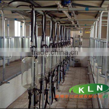 mid-set type large scale milking parlor