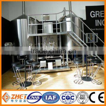 complete beer equipment/brewery system with CE certificate