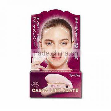 GUASHA Japan Beauty Tools Face and Body Lifting Up Rose Quartz Natural Stone Plate Made in Japan Salon Use Beauty Equipment