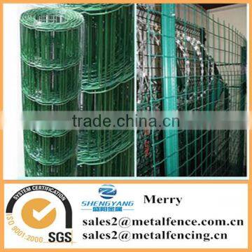 2X2 inch 16G PVC Coated Welded Green Garden Wire Mesh Fence Fencing