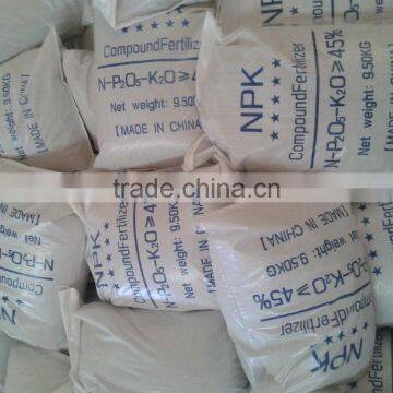 Angricultural Compound Fertilizer 48% NPK 17-17-17 ,granular state