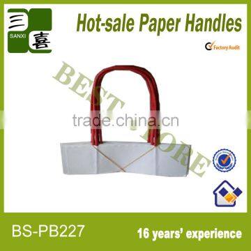 2013 Shanghai sanxi twisted paper bag handle with good quality and low price