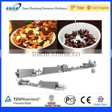 Large factory Automatic corn flakes production process