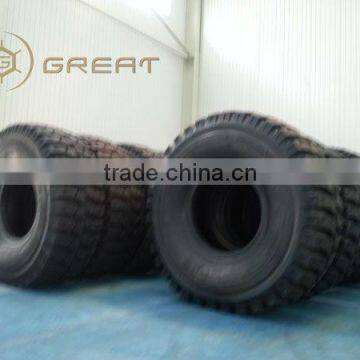 huge OTR tyre and wheel, tyre assembled with wheel