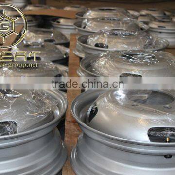 14x4.5 Chinese Imports Wholesale Light Truck Rims Steel Wheel photo-5