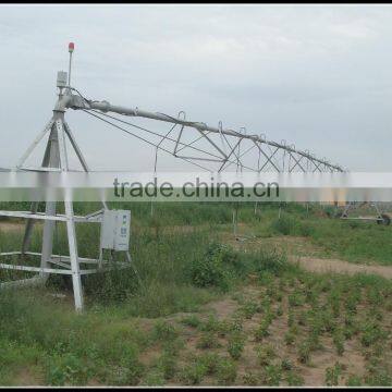 Hot galvanized steel pipes center pivot spraying irrigation system