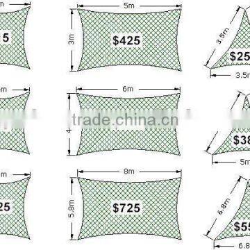 Car Park Waterproof Sun Shade Sail/ Shading Net/ Sunshade Net photo-4