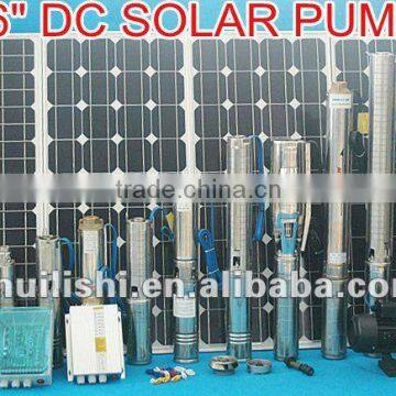 Auto solar bore water pump submersible system, livestock watering