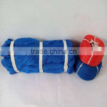 2mm 3mm 4mm twisted hdpe rope string