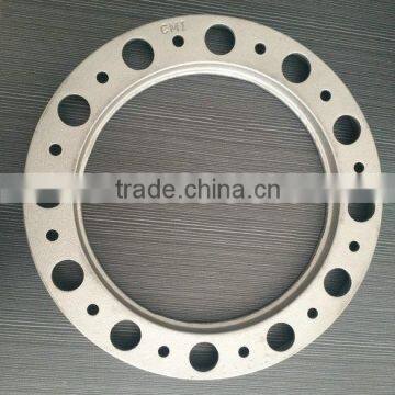 Customized Sand Casting Shot Blasting QT450-15 Profile Flange photo-2