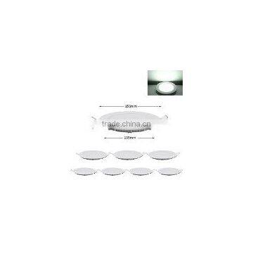 Ultra-thin Panel Light, Downlight, Round Shape With White Color Light photo-4