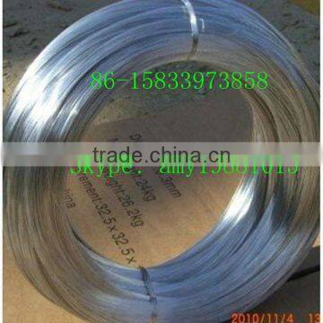 electro galvanized iron binding wire zinc coating:7g-18g/m2 25kg-50kg/roll