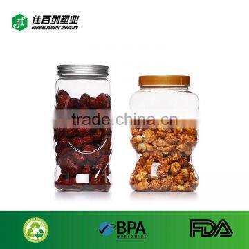 570ML Aluminum Lid PET Honey Candy Cookie Mason Jar photo-6