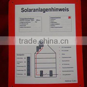 Screen Printing Advertising Pvc Sign photo-2