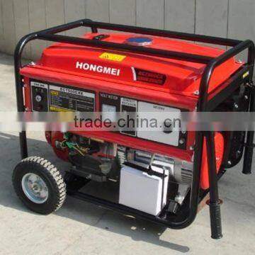 6.5Kw/Kva 190FD/16Hp Portable Key Start Petrol Generator Set photo-2
