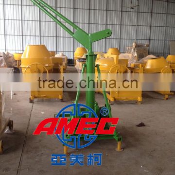 AMEC 1000kgs construction mini portable crane small crane with diesel engine