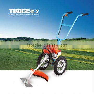 TUOGE Gasoline Mini Grass Cutter With Wheels