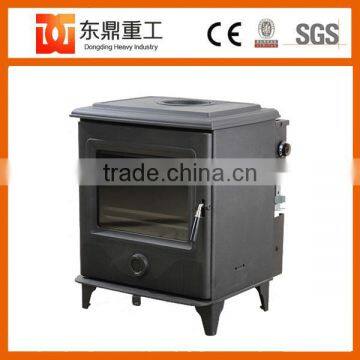 Cast Iron Type Wood Burning Stove/Fireplace With Back Boiler DHF910B photo-3
