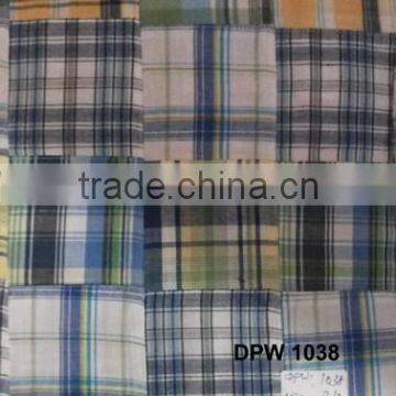 japan madras cotton patchwork handmade pure fabric