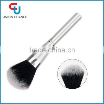 2017 Private Label Silver Plated Cosmetic Powder Blush Brush