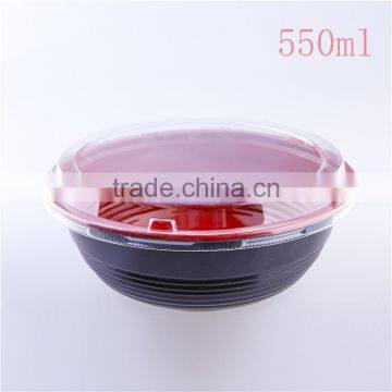 1000ml Plastic Japanese Disposable Soup Bowl With Microwave Safe photo-2
