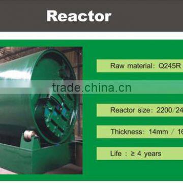 Environmental Plant Pyrolysis Machinery Refining Tyre Waste/Plastic Waste/Rubber Waste photo-2