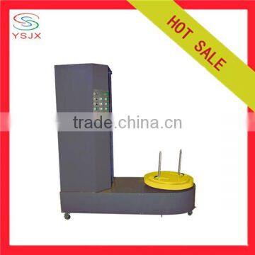 Semi automatic airport luggage wrapping machine