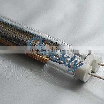 quartz glass infrared heater lamp tube