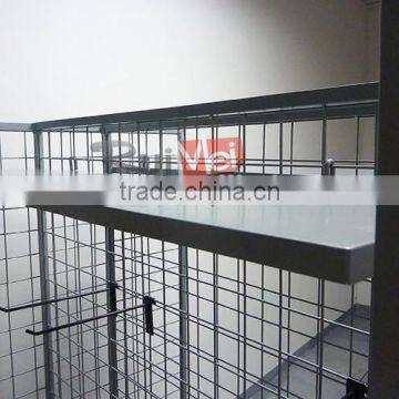 4-side Floor Wire Mesh Slippers Display Rack /holder photo-5