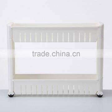 Plastic Bathroom Shelf With Two Layers Organizer photo-4