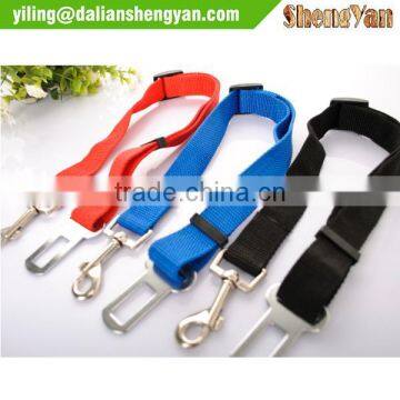 Nylon Fabric Pet Safety Leads Car Vehicle Seat Belt Harness