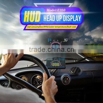 Latest Automotive E350 5.8" Inch Car OBD2 Headup LED OBD2 Display HUD photo-3