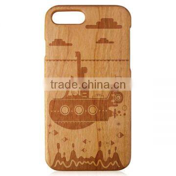 Eco-friendly Wooden Case,100% Wood Phone Case for IPhone7 7plus photo-3