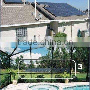 Manufacturer Mounting Home Use Easy Installed Roof Mount Solar Panel System for Home Use Ful Set 4000 W photo-5