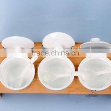 Spice Rack Set With Ceramic Jar, Sauces Rack Set, Set of Spices photo-4