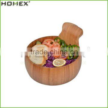Fashion Creative Fruit Bamboo Bowls Bamboo Salad Bowl/Homex_Factory photo-2