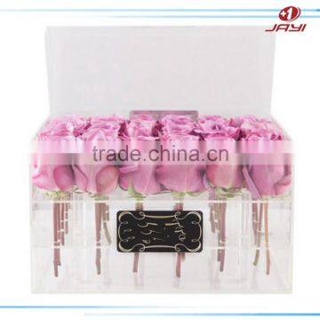 Custom High Quality Clear Acrylic Flower Box/Acrylic Box For Flowers photo-2