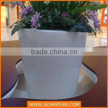 Customized Decorative Large Fiberglass Flower Vase photo-3