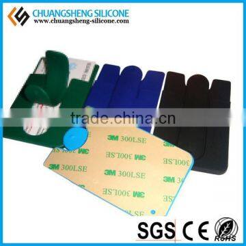 Hot Selling Promotion Gifts 3M Silicone Cell Phone Sticker Card Holder photo-5