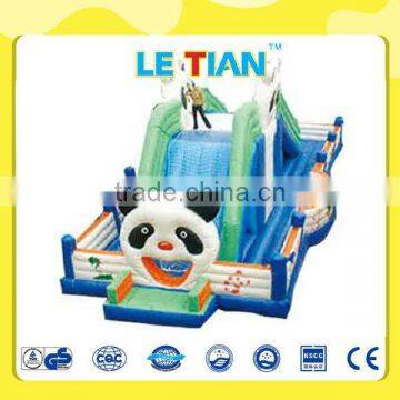 Big outdoor inflatable slide for kids play toys LT-2134K