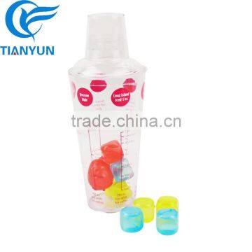 2016 new 28 oz plastic cocktail shaker bottle for sales