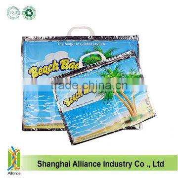 Promotional Market Custom Plastic Insulated Aluminum Film Cooler Bag Thermal Bag photo-6